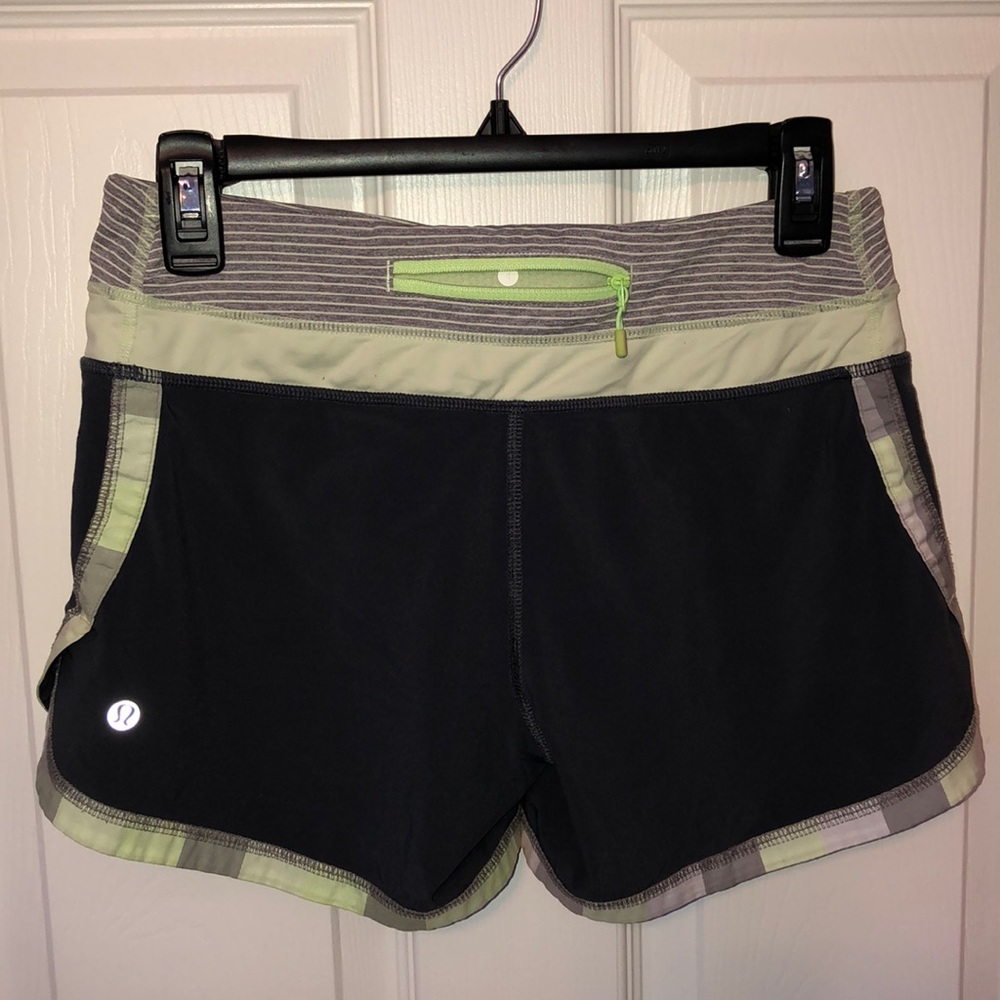 Lululemon Speed shorts (Wet, Dry, Warm)